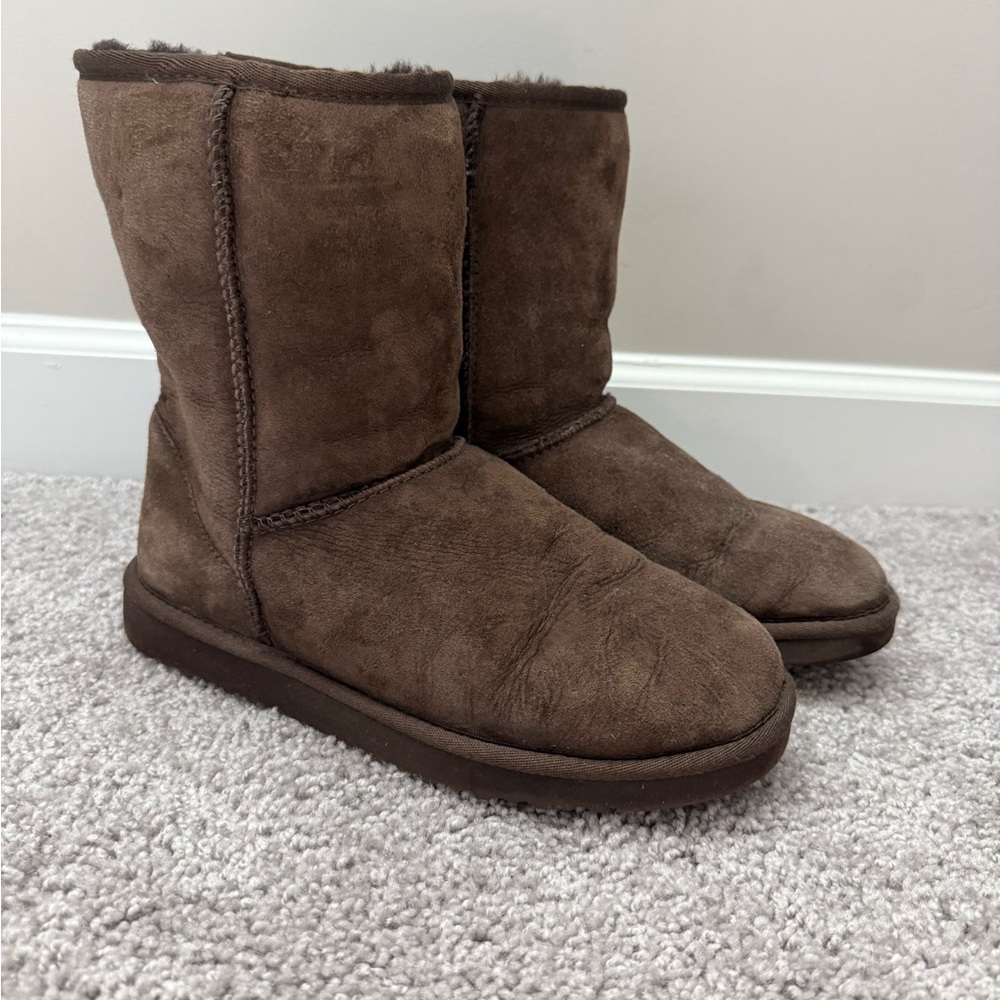 UGG Classic Short Chocolate Brown boots